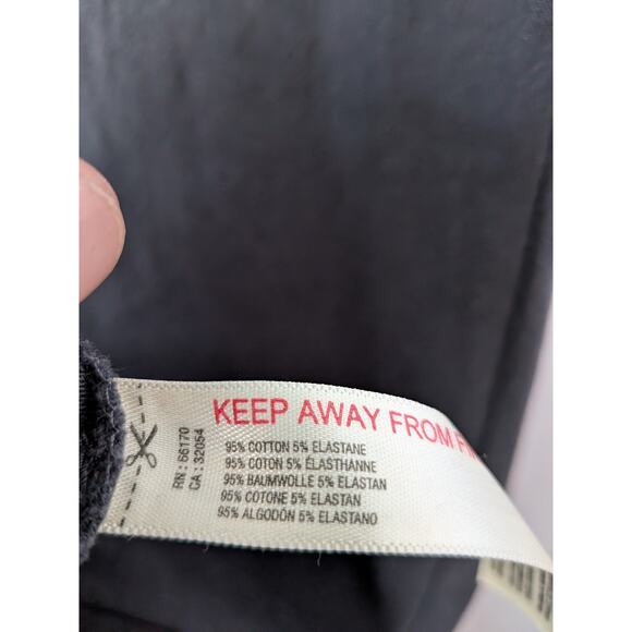 Anthropologie Daily Practice Stripe Trim Midi Dress Casual Sports Gray Small - Picture 8 of 9